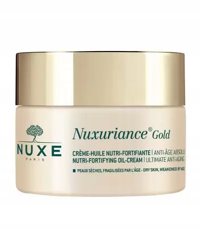 Nuxe Nuxuriance Gold Ultraodżywczy olejkowy krem do twarzy 50 ml