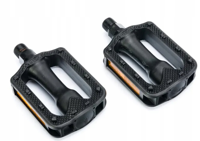 Pedały rowerowe dziecięce plastikowe standardowy gwint 9/16 SP-690 03950