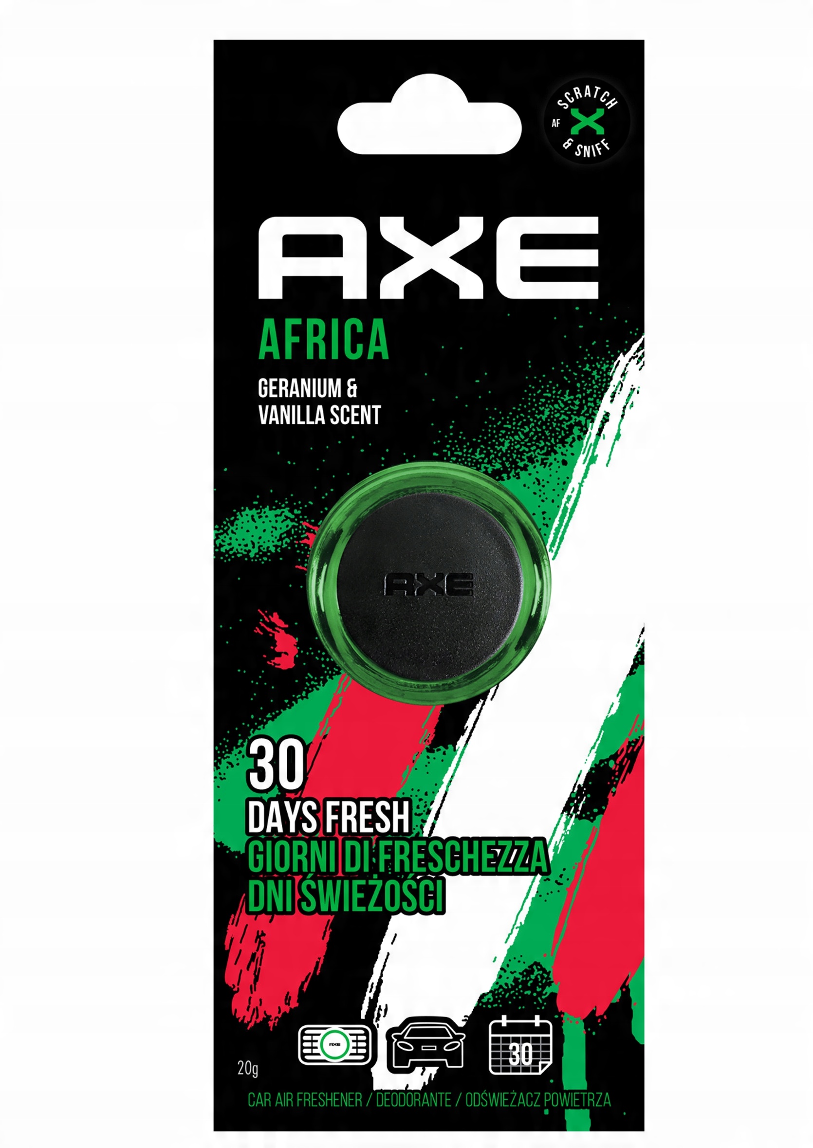 

Axe Vent Mini Zapach Samochodowy Africa