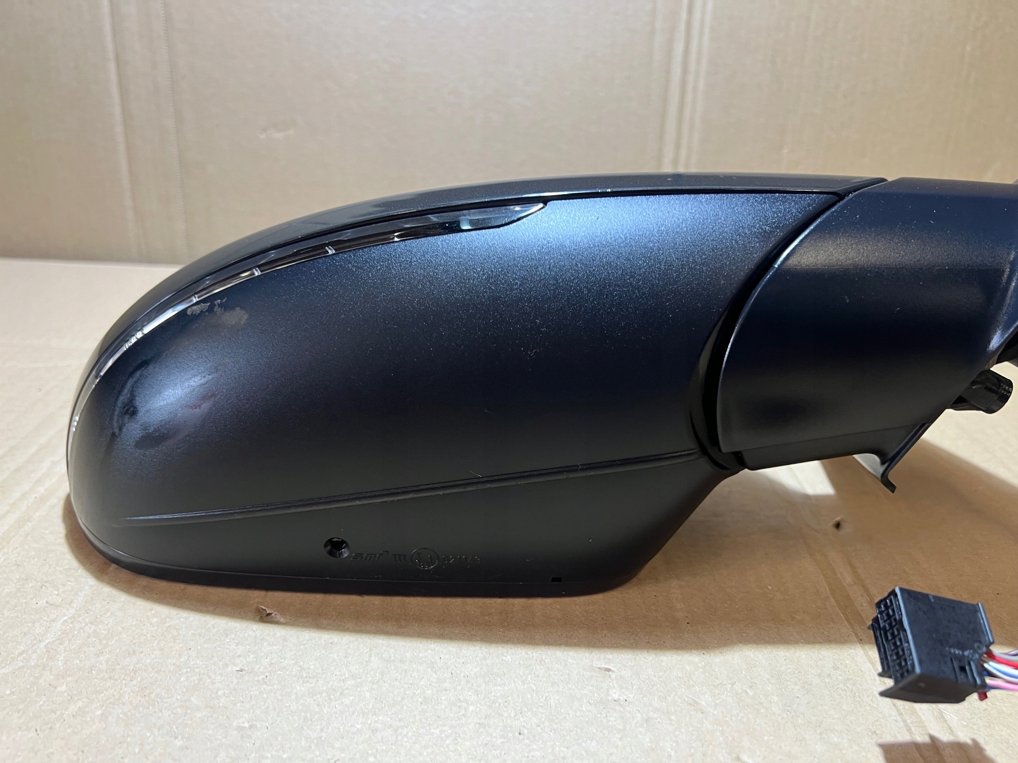 AUDI A6 C7 LX7U mirror right 12 PIN UK