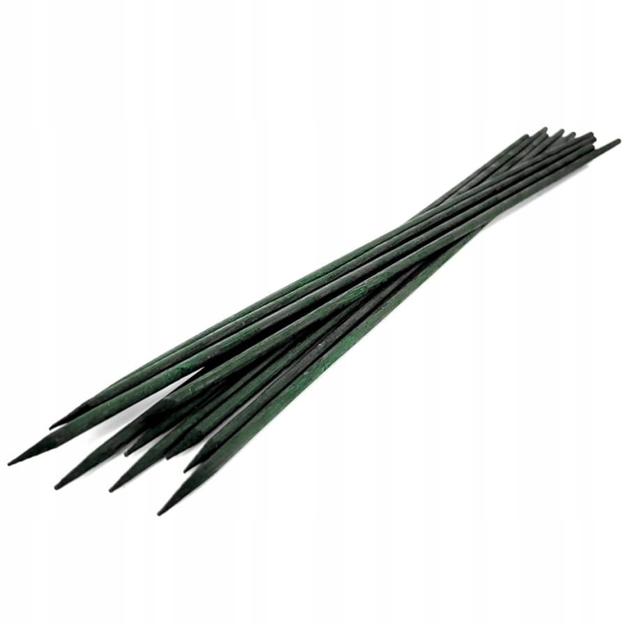 SZPILKI BAMBUSOWE 30cm patyczki CZARNE 10szt.