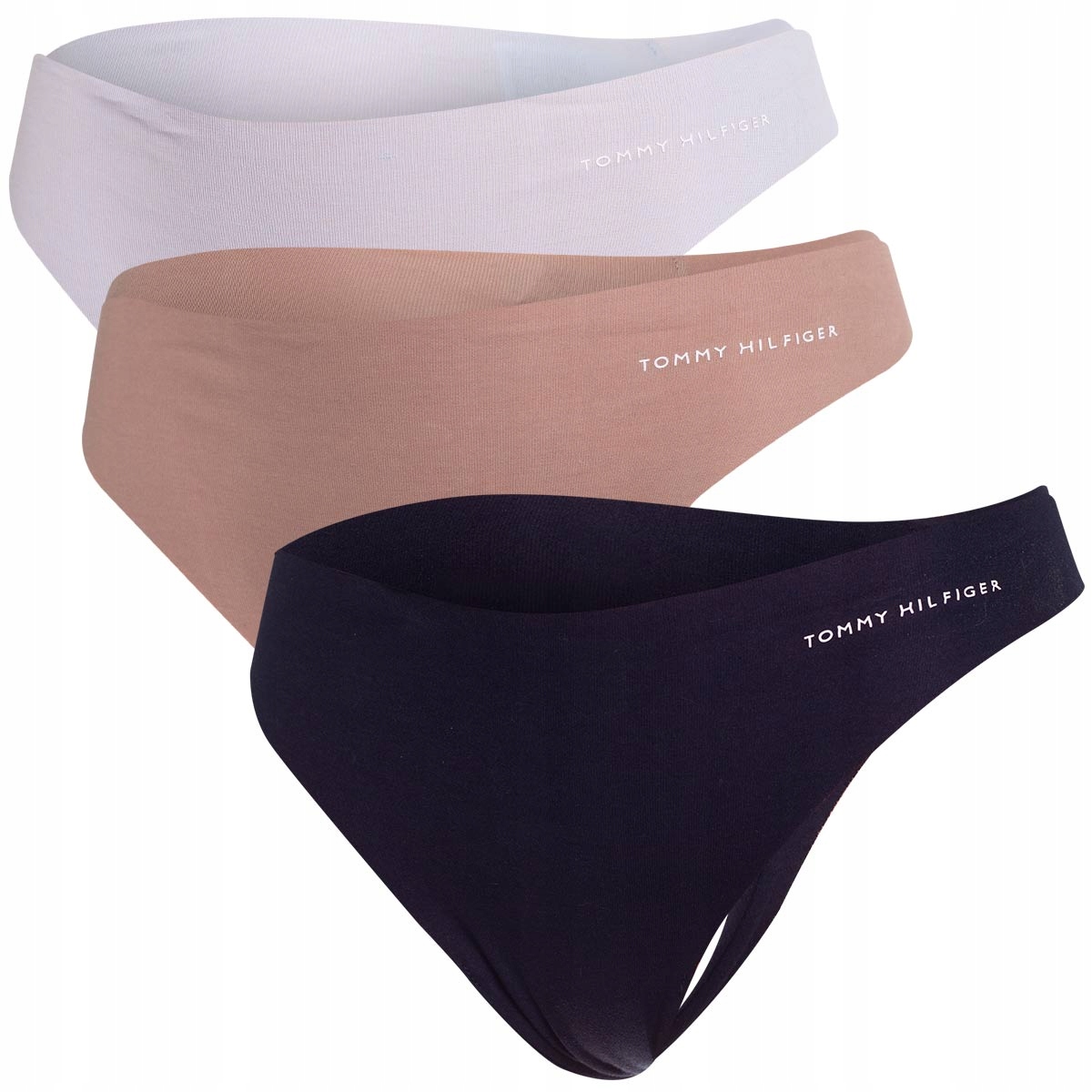 Tommy Hilfiger Tanga Dámské 3P Thong r.XS