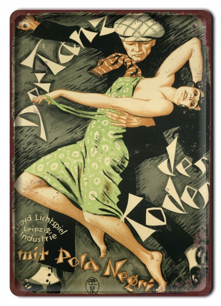 Pola Negri Metalowy Szyld Vintage Retro #09149