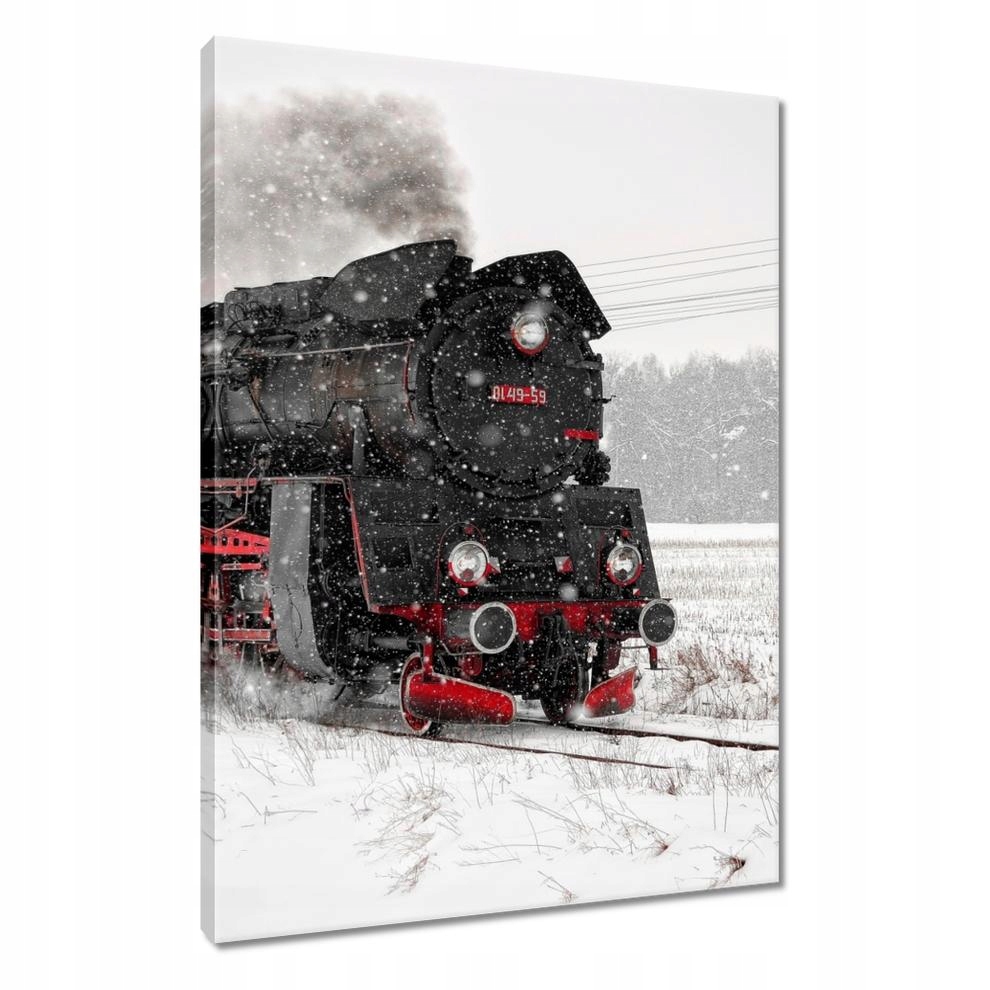 

Obrazy 80x120 Lokomotywa Ol49-59 Śnieg