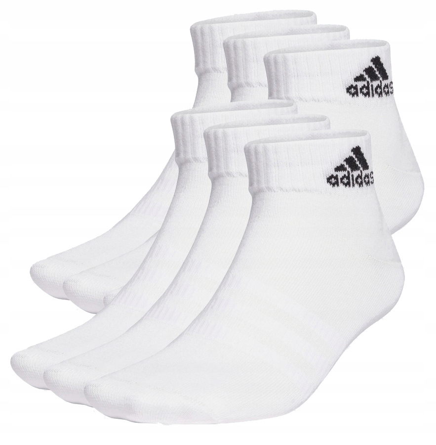 

Skarpety Adidas Białe Thin Light 6-Pak r M 40-42