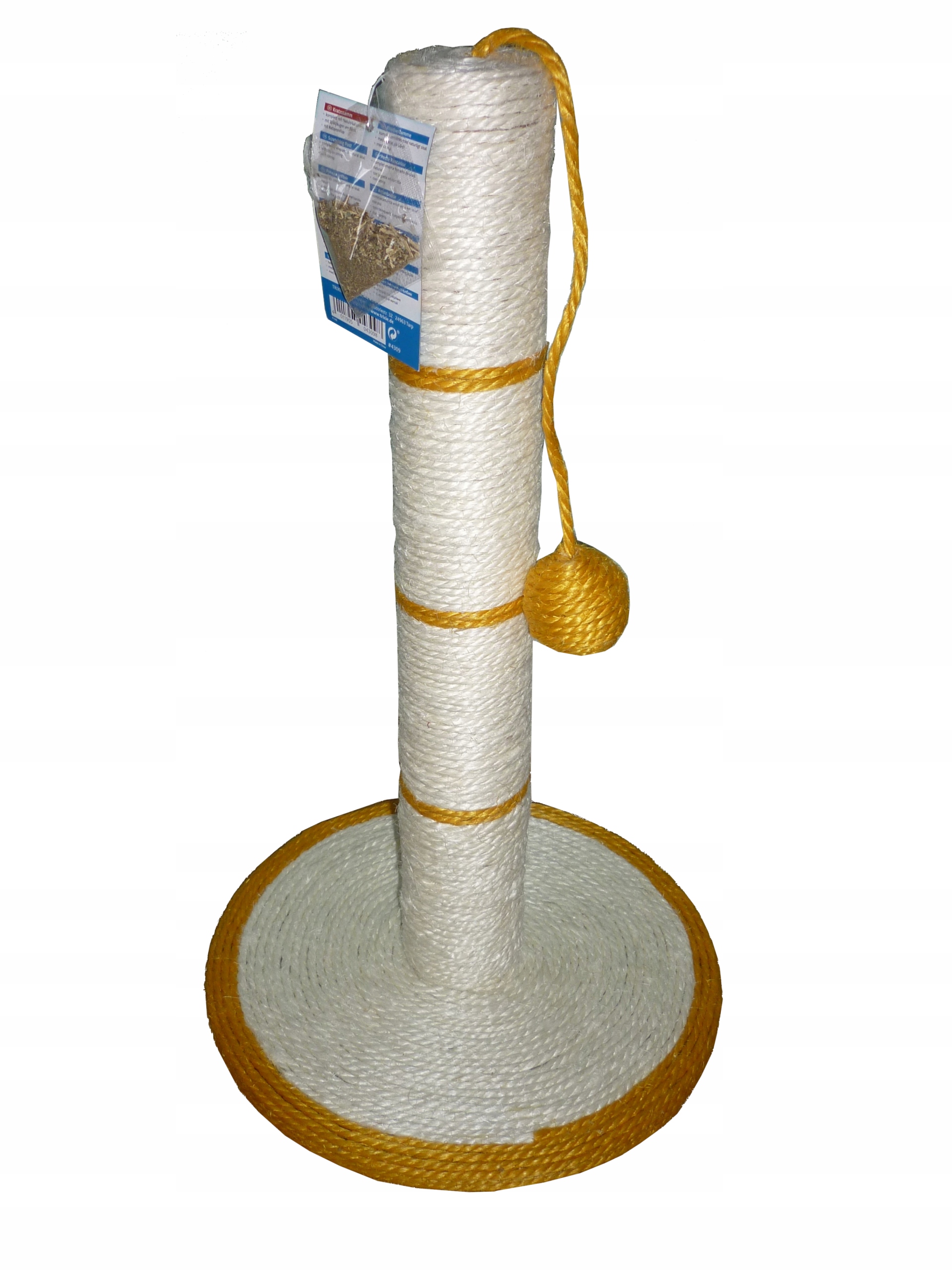 Drapak Kočka sisalový kočičí míč trixie 4309