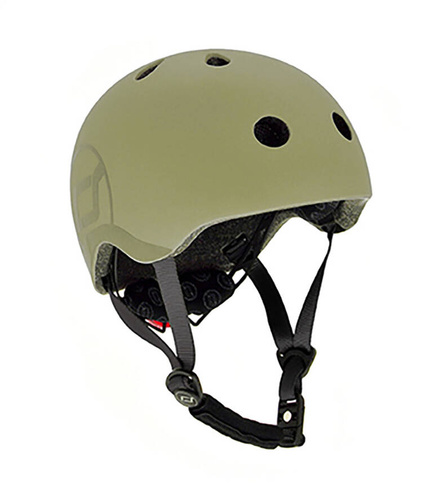 Scootandride Kask S-m dla dzieci 3+ Olive