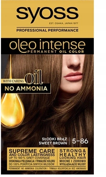 

Syoss Oleo Intense Farba 5-86 Słodki Brąz