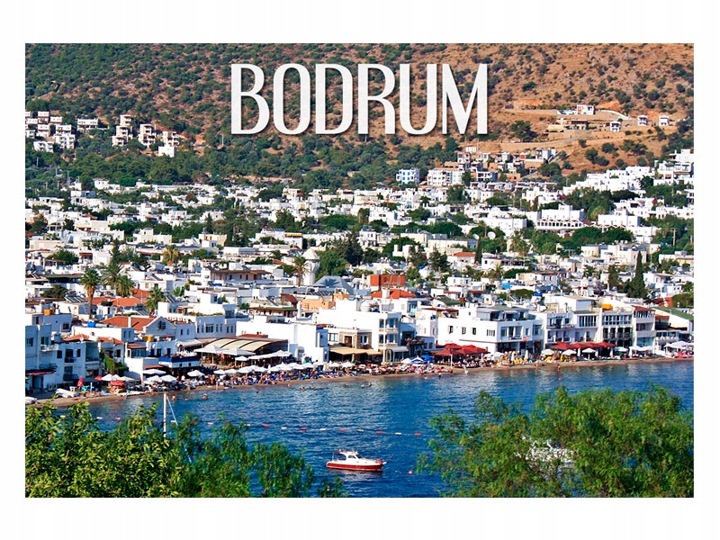 

Bodrum Wybrzeże Panorama Magnes na lodówkę