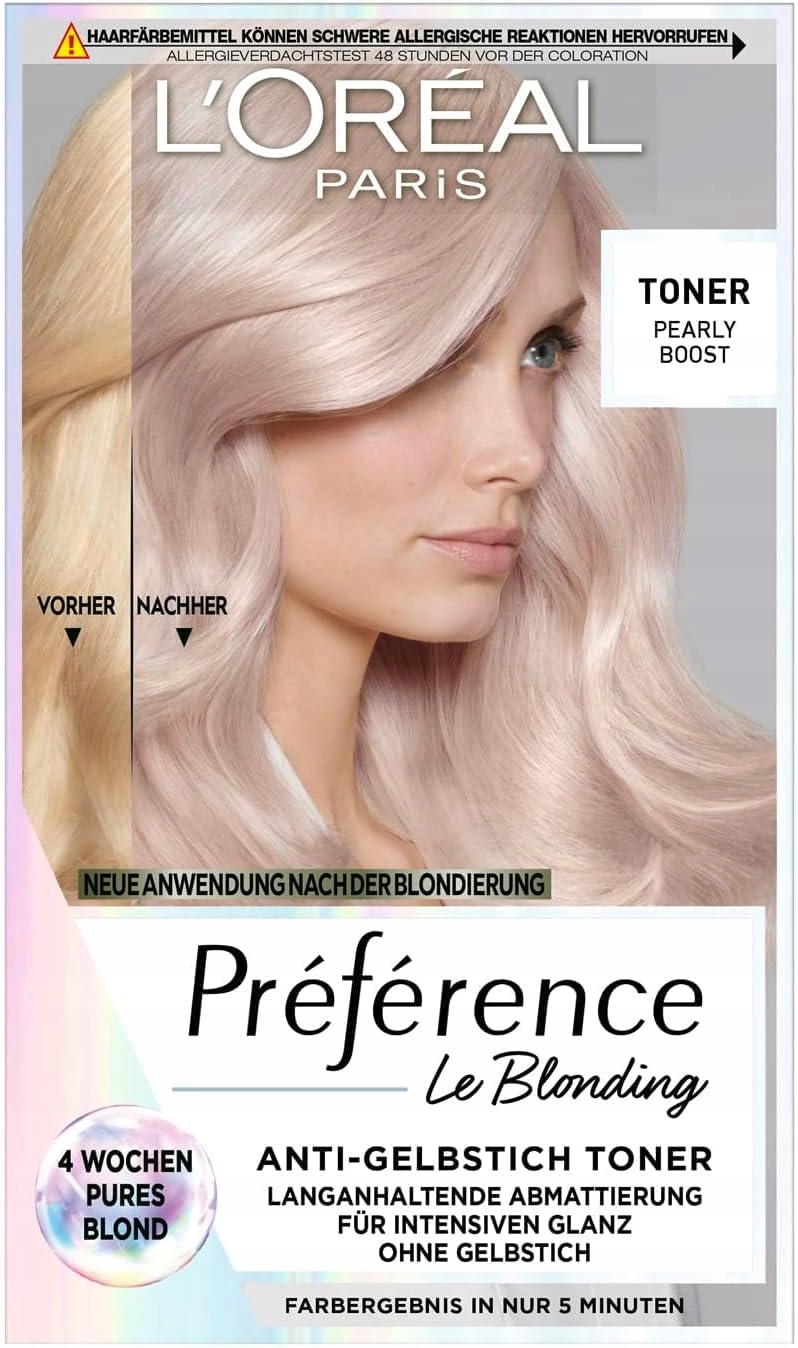 L'Oréal Paris Préférence Le Blonding Pearly Boost bez amoniaku
