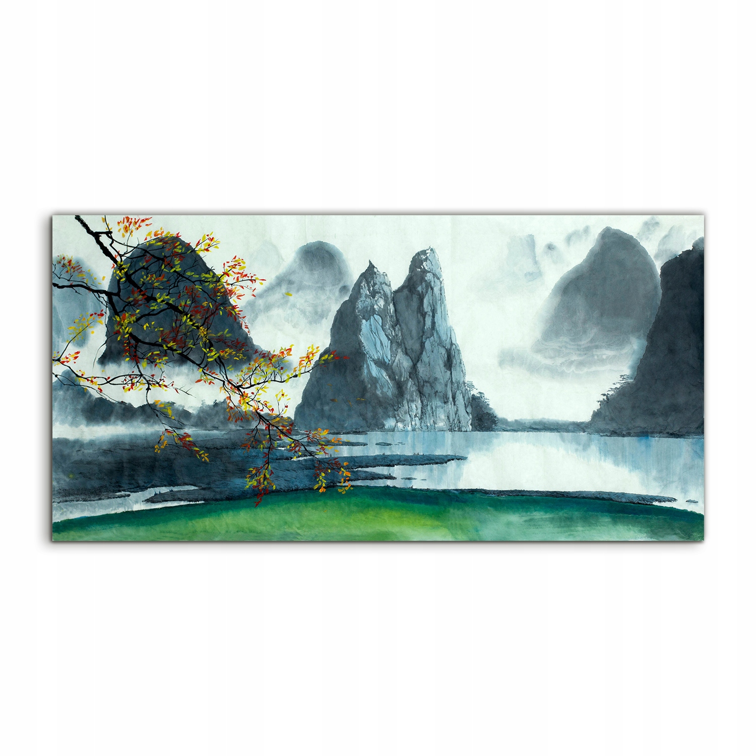 

Fotoobraz 120x60 ścienny Chiny Góry Mgła Jezioro