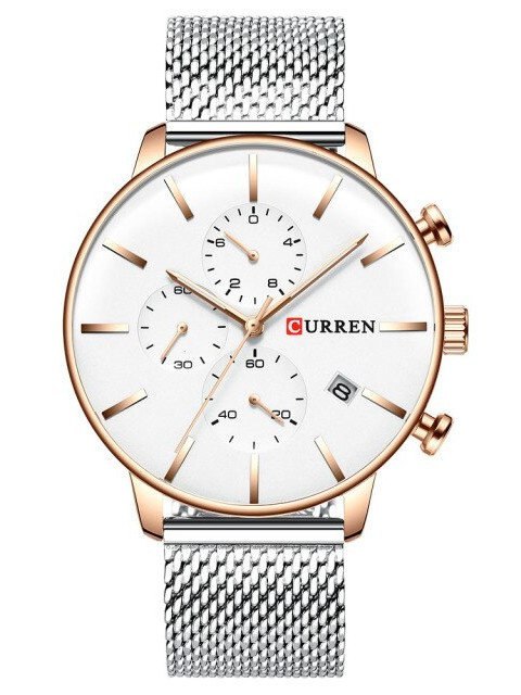 Curren 8339 (zc015b) Pánské Hodinky Chronograf