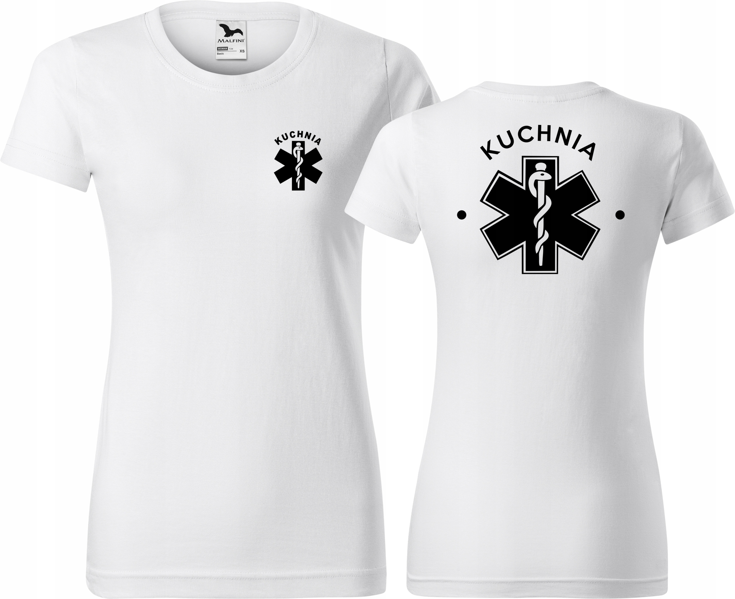 

Damska koszulka medyczna Kuchnia