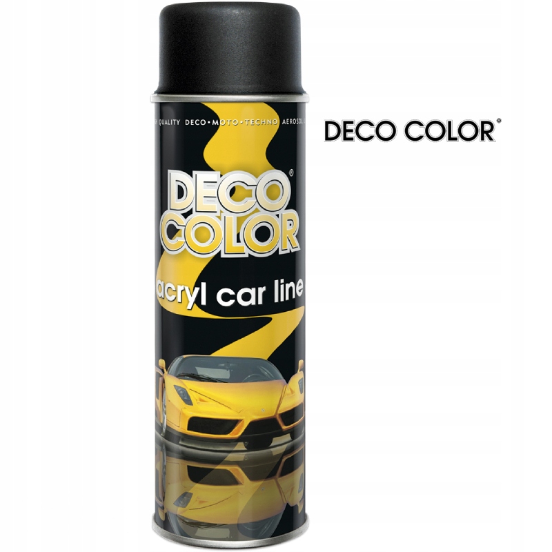 

Deco Color lakier akrylowy czarny mat 500ml