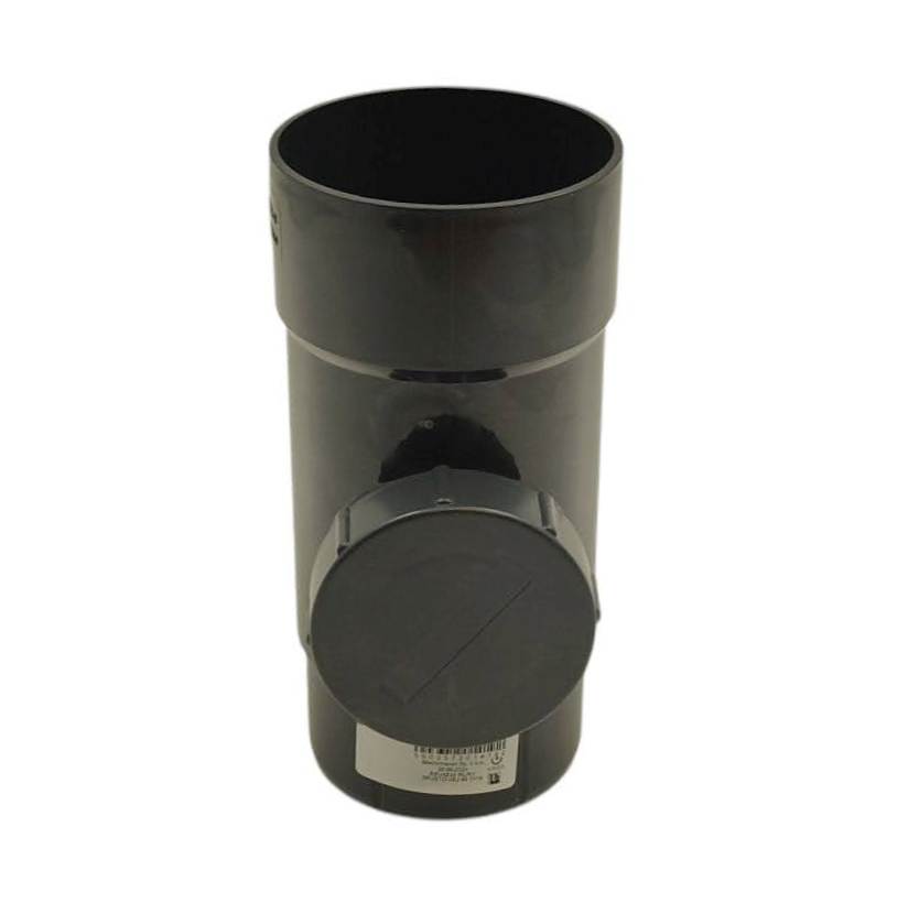 Krop Rewizja Czyszczak rury spustowej 90 mm Czarny