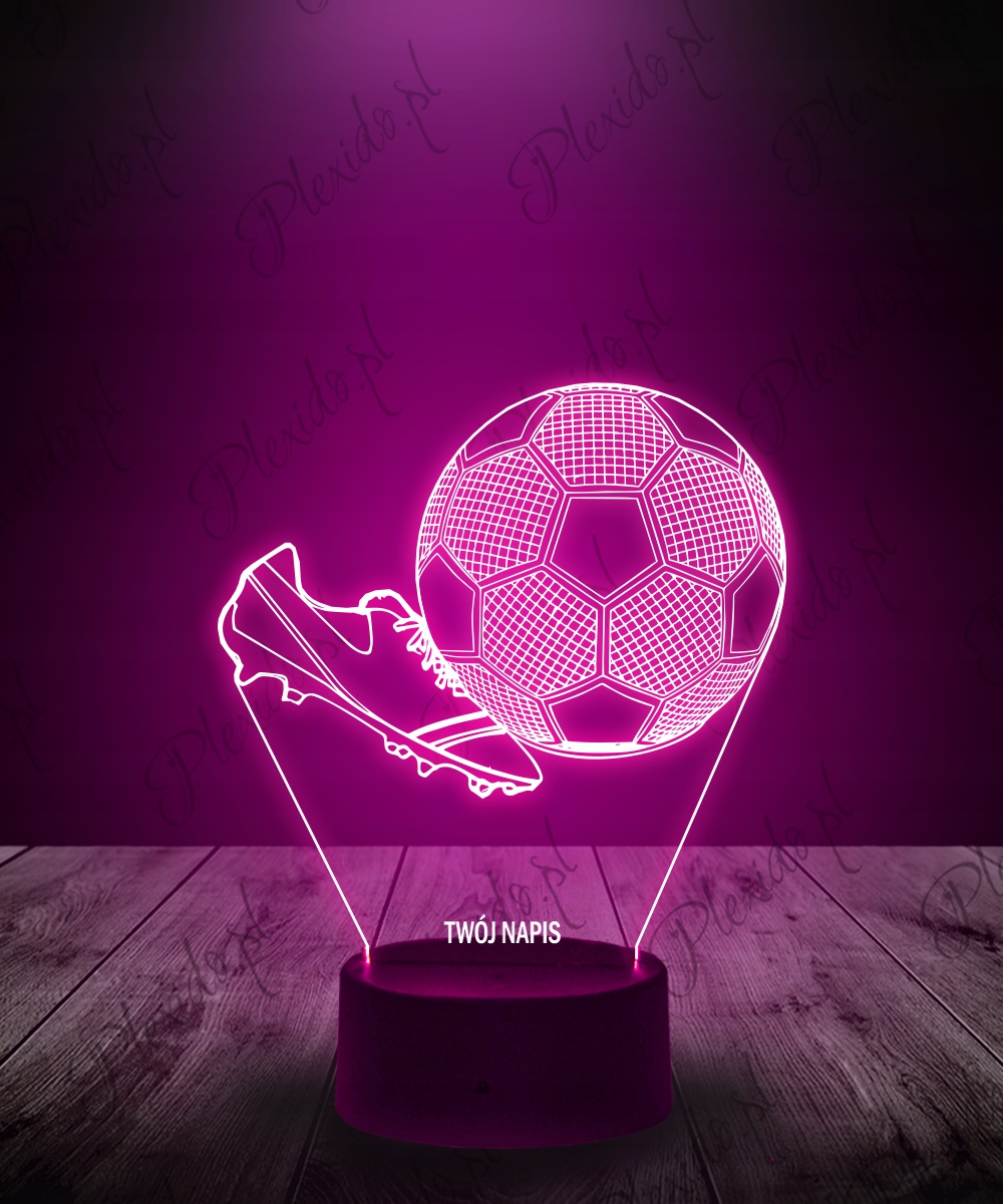 Lampka na Biurko Statuetka Korki Piłka PLEXIDO Marka Plexido