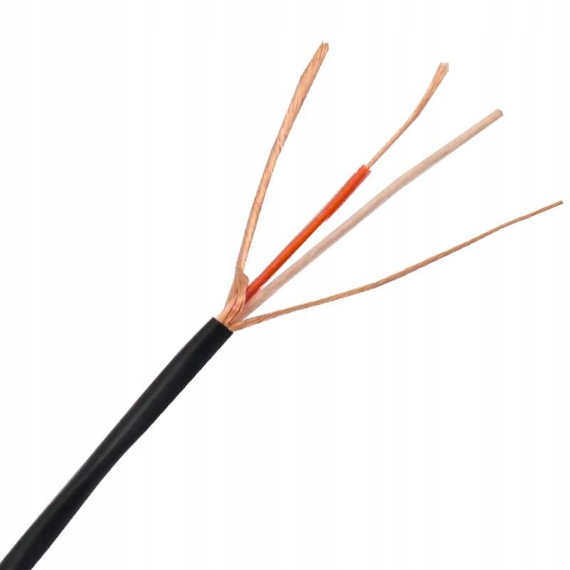2944 Mogami kabel instalacyjny czarny przewód 1 m