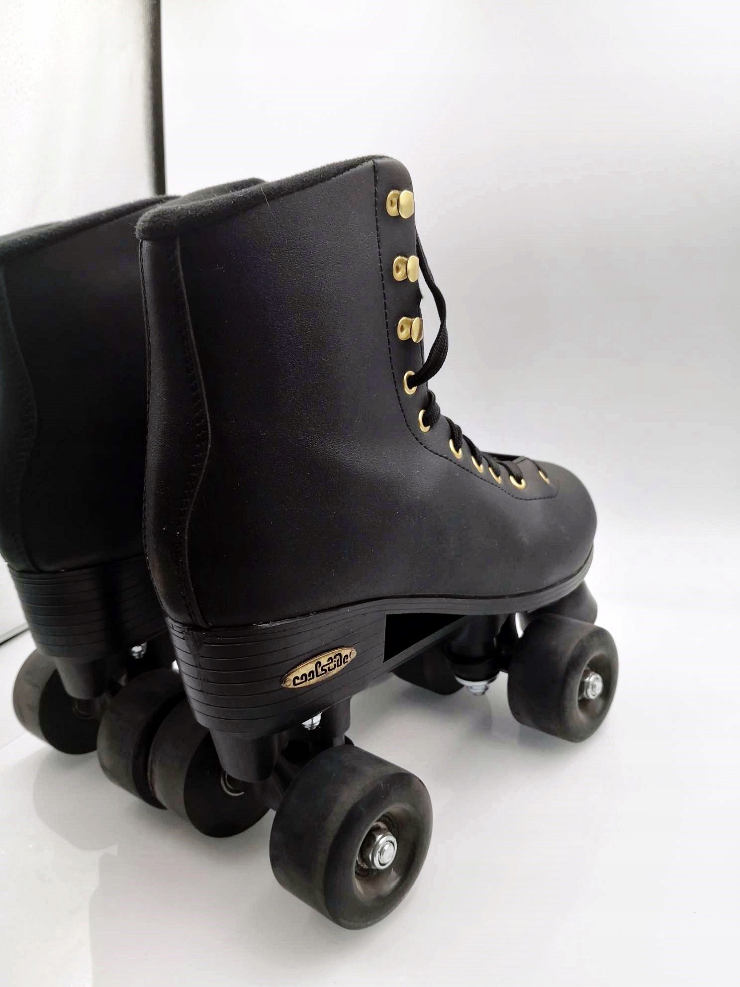 Wrotki Coolslide Czarno-Złote r. 39 Rozmiar 39