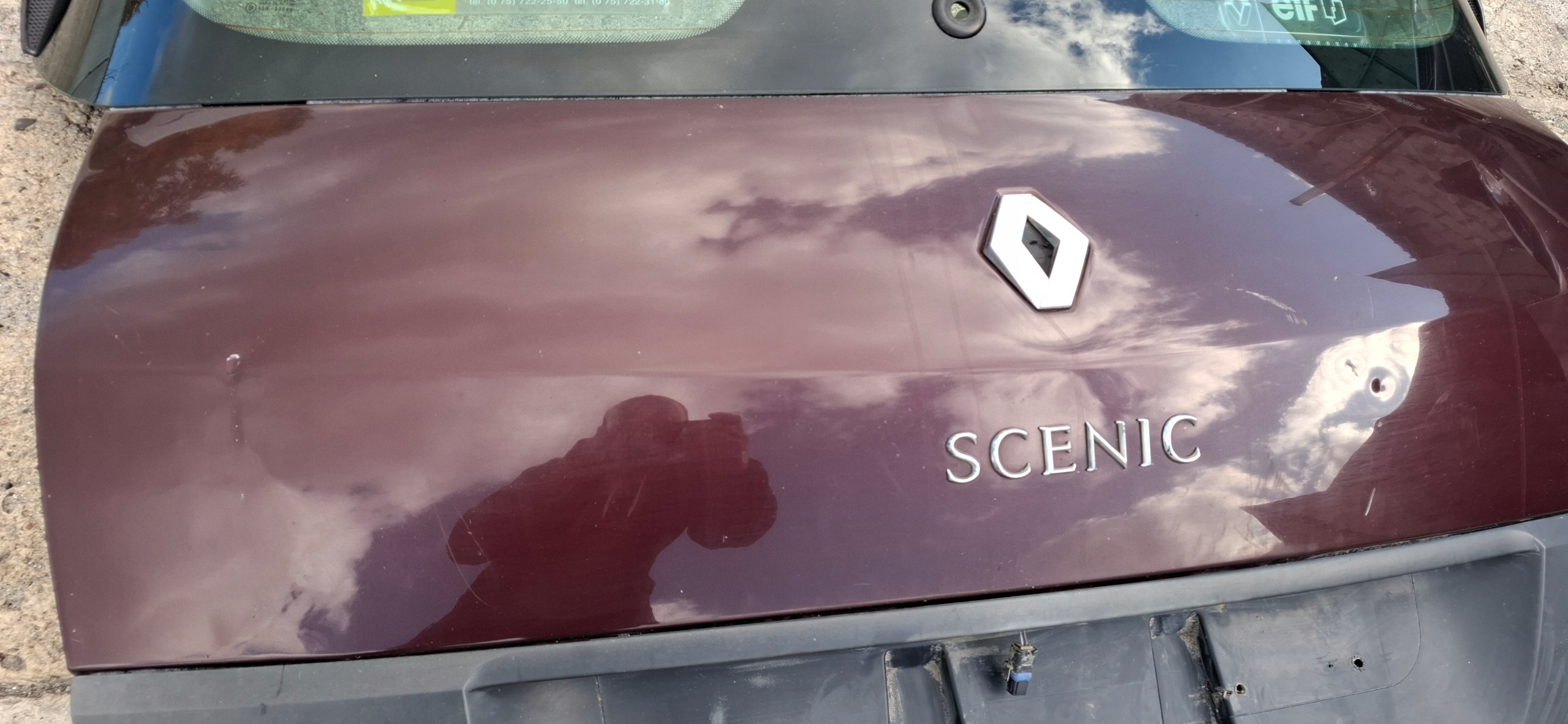 trunk door boot RENAULT SCENIC II TED70