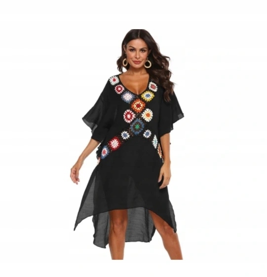 TUNIKA NA PLAŻĘ PAREO BOHO PIĘKNA KOBIECA Marka Inna marka