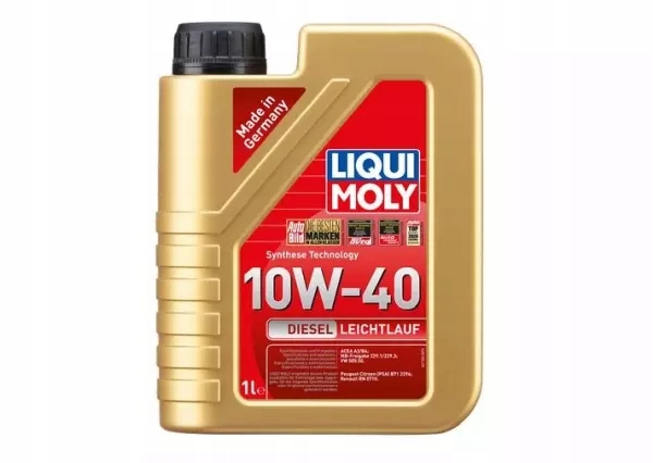 LIQUI MOLY DIESEL LEICHTLAUF 10W40 B4 API CF 8L Model Diesel Leichtlauf
