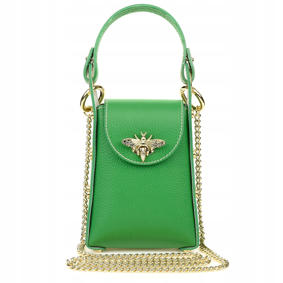 Kožená kabelka Vezze Vespa Poco tráva