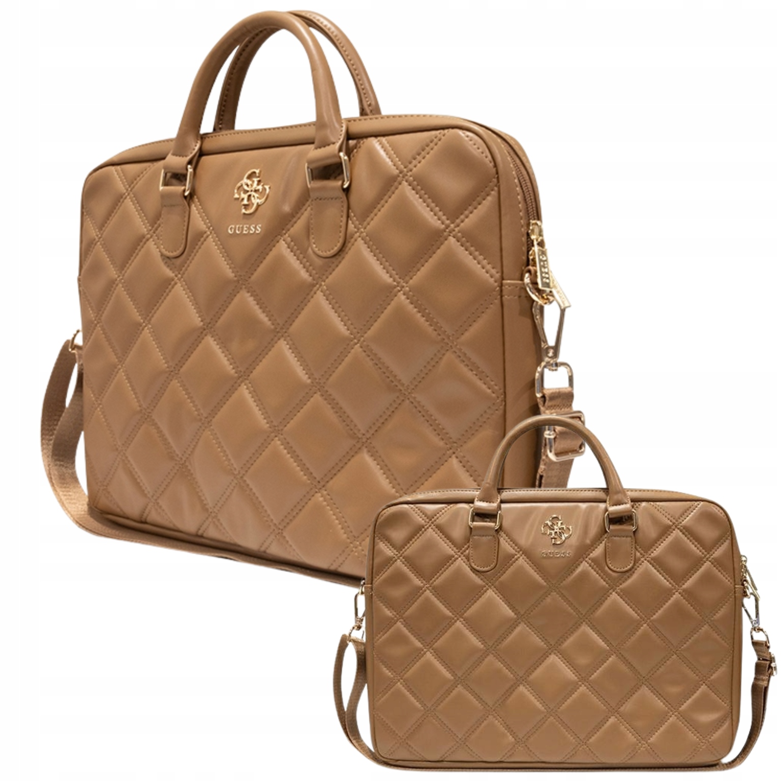 Oryginalna Torba Guess Na Laptopa 16", Case, Pikowana skóra, Etui