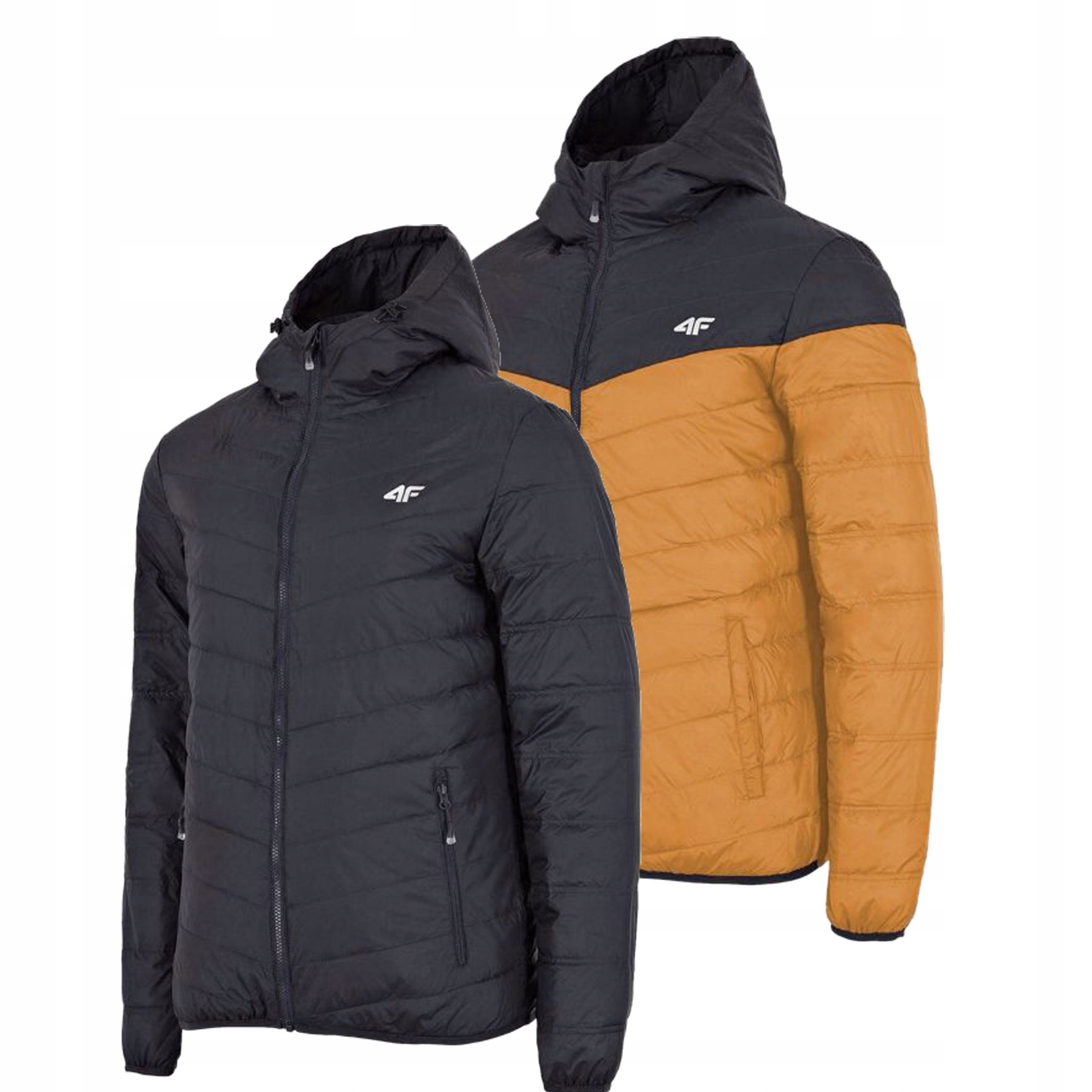 

4F Kurtka Męska Puchowa Dwustronna Zimowa