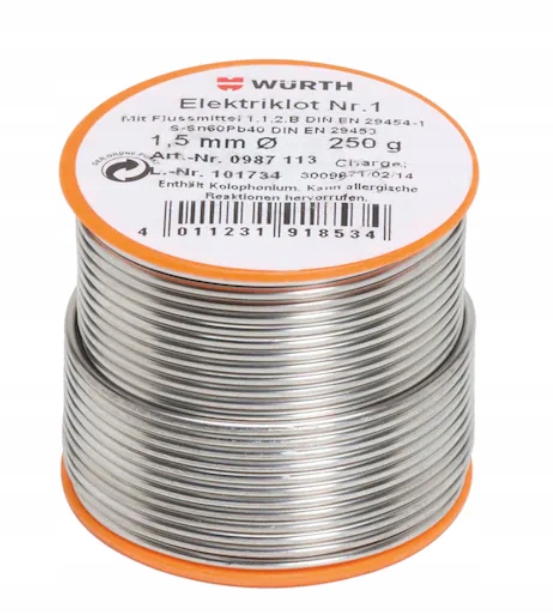 WURTH Lut Cyna do układów elektronicznych topnik