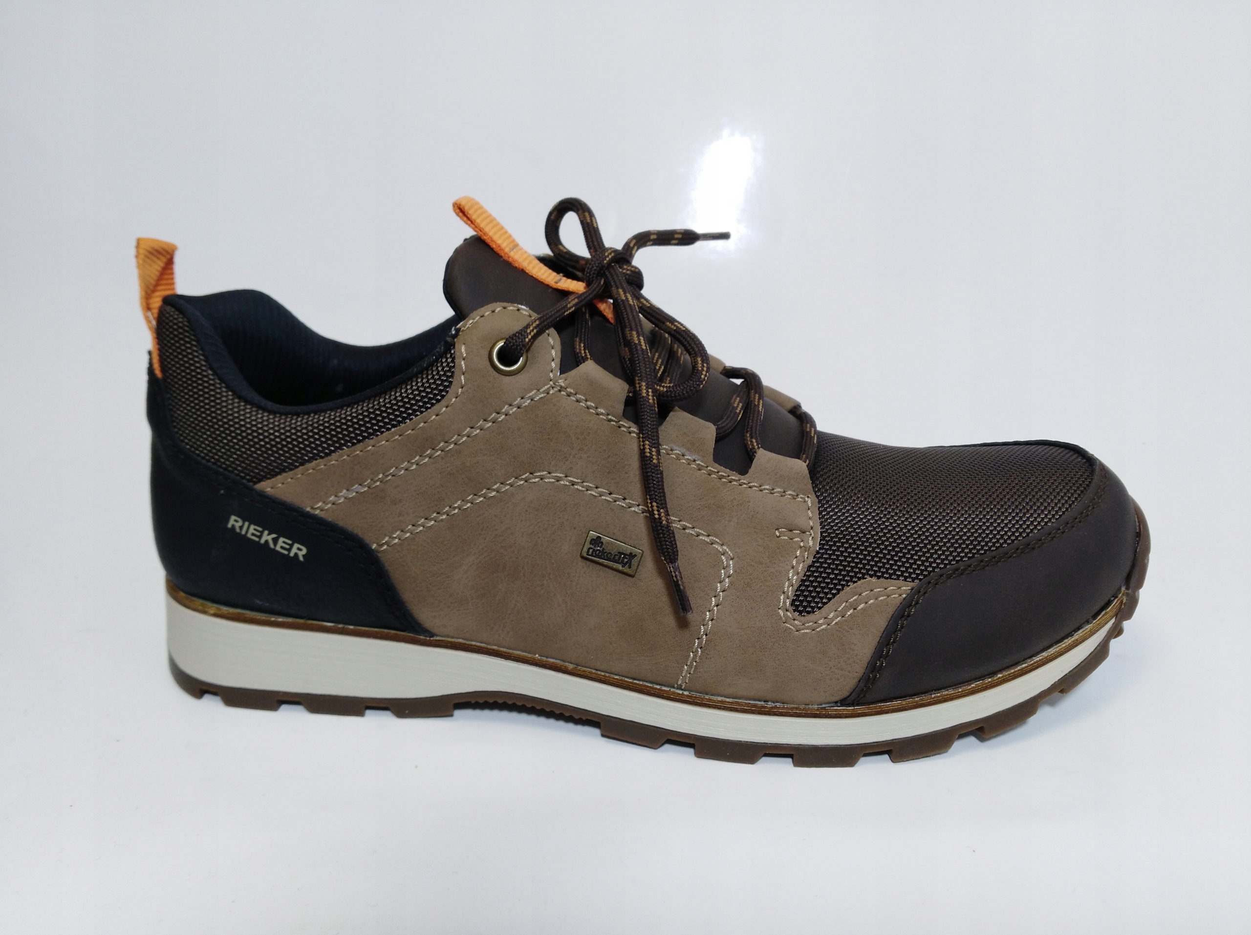 Rieker Polobotky s membránou B5722-25 vel.44 hnědé