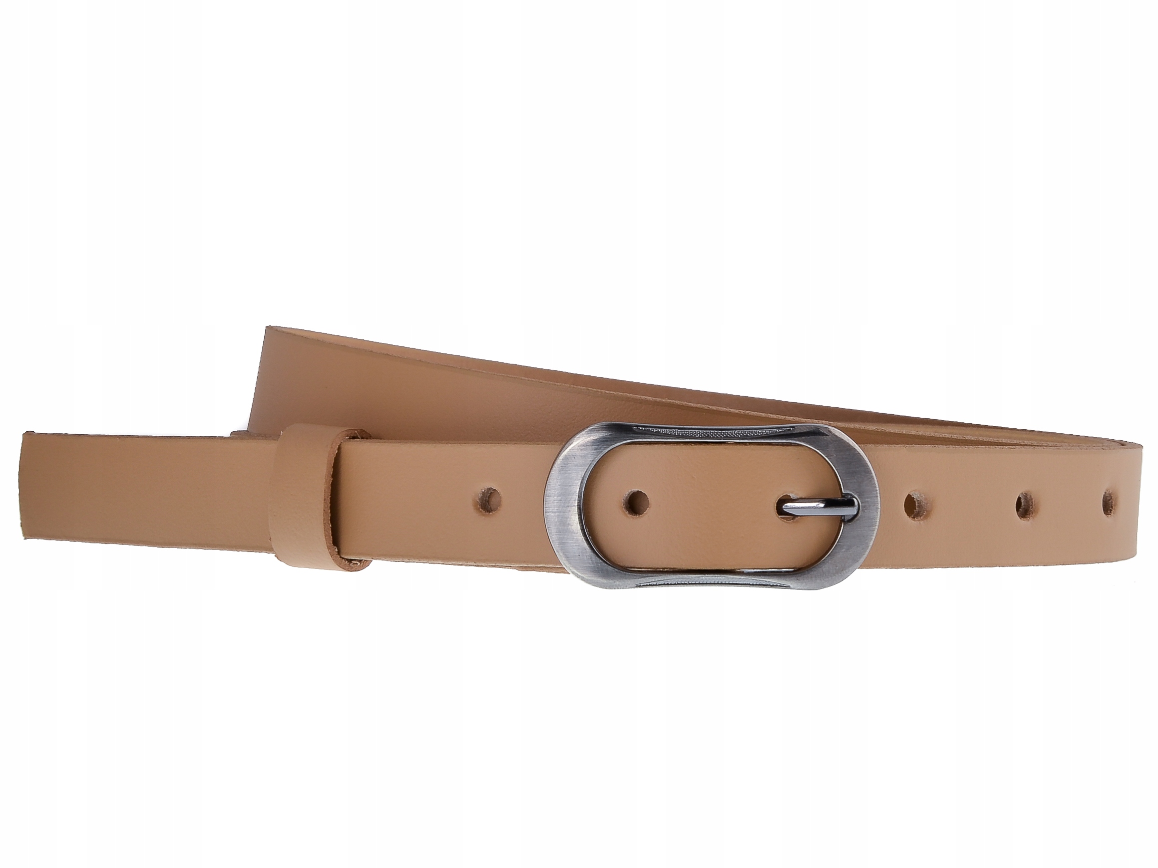 

Przepiękny cappuccino pasek 100% Skóra | r.95cm