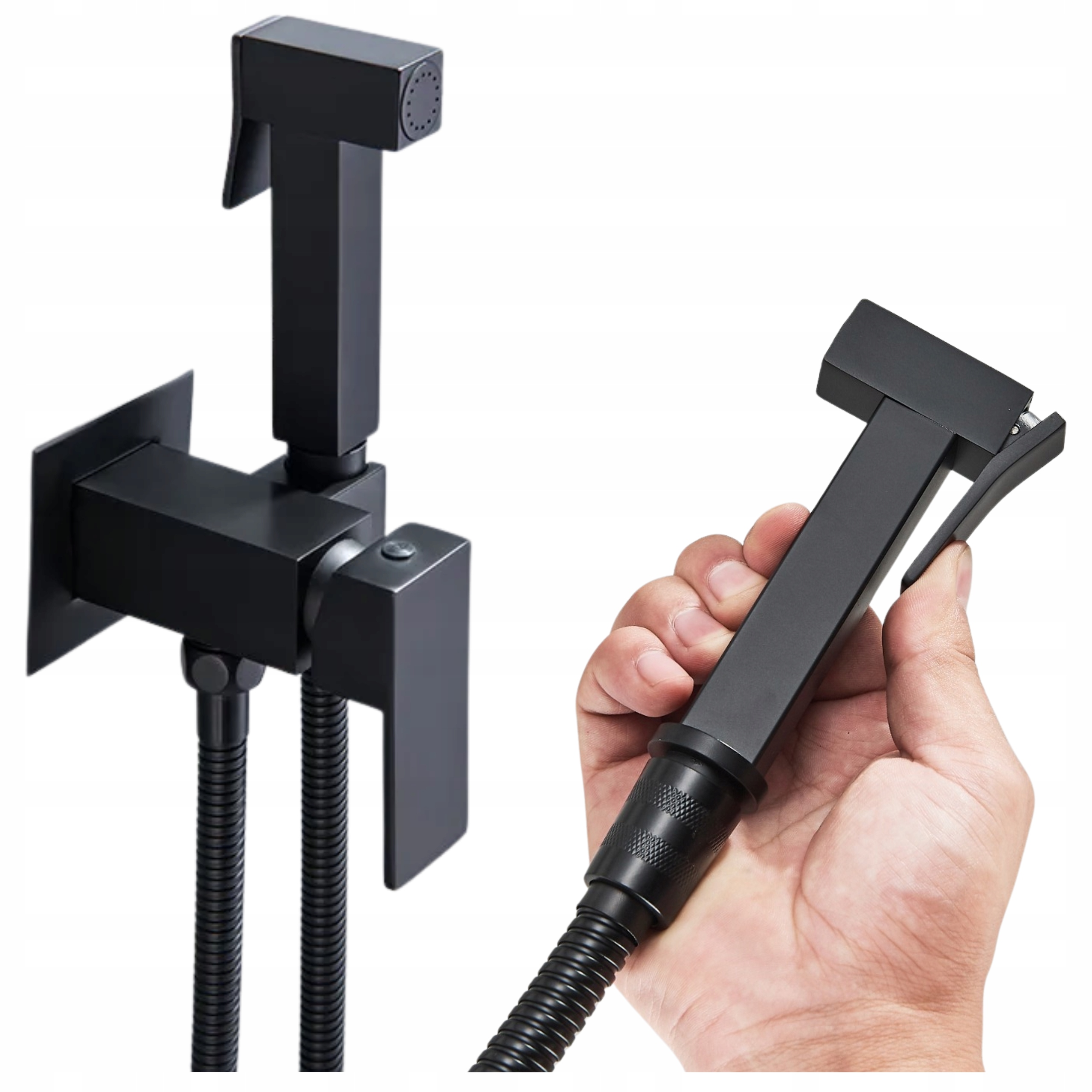 Čierna Podomietková Bidetová Batéria, Slúchadlá, Bidetová Umývačka Do Kúpeľne