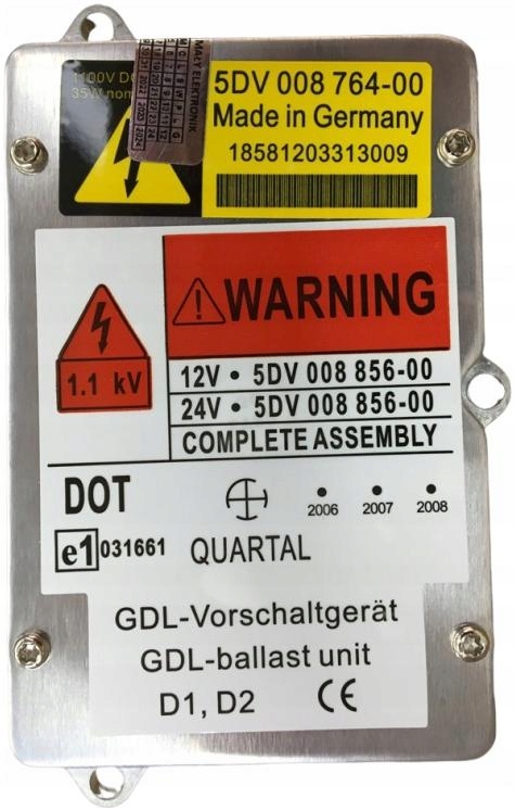 5DV008764-00 - КСЕНОН 5DV00876500 5DV00876400 DAF XF95 XF105