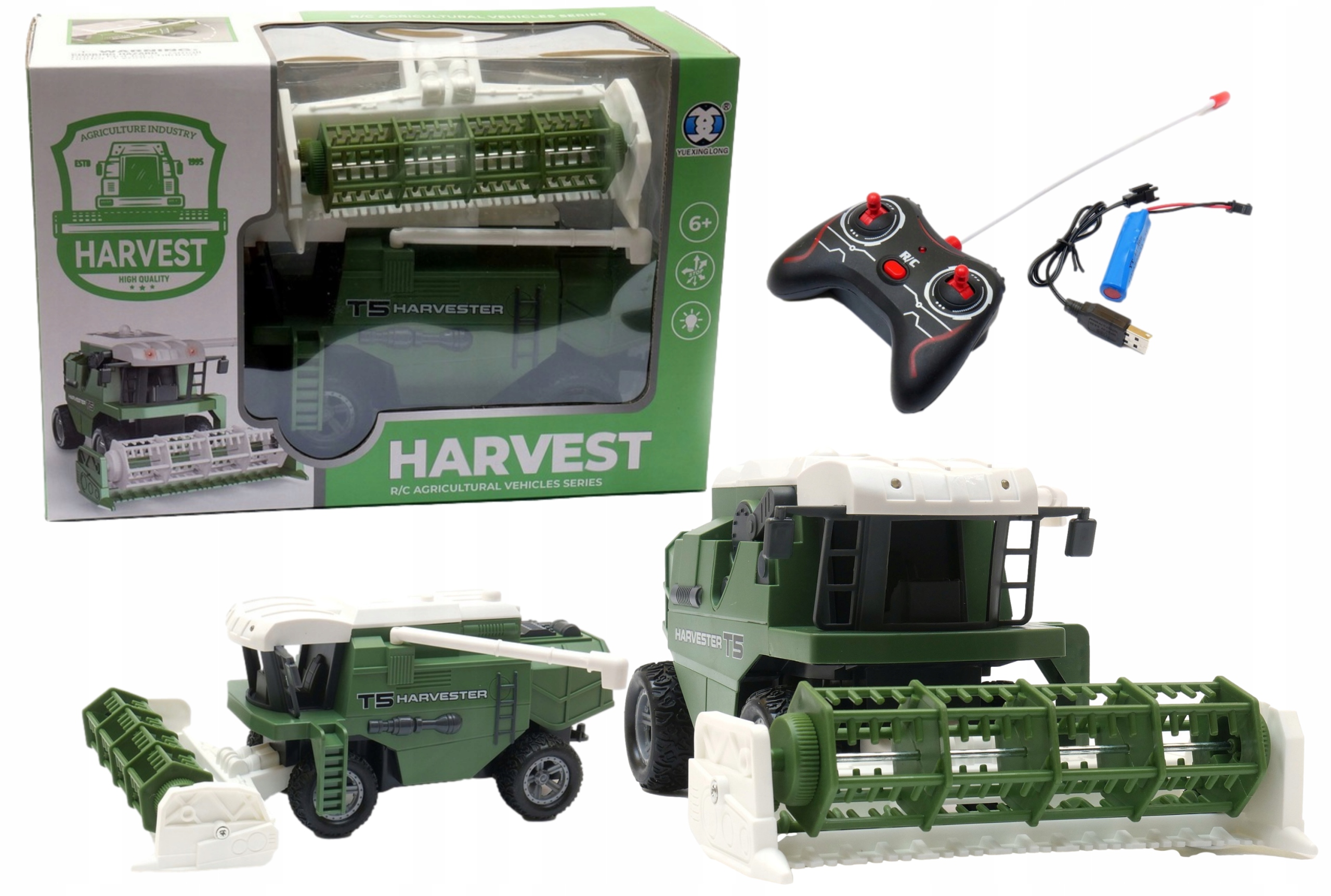 

Kombajn do Zboża Zdalnie Sterowany Akumulator