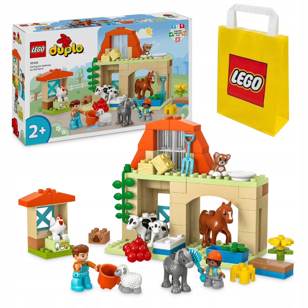 Lego Duplo 10416 Péče o zvířata na farmě 8 figurek zvířat Farmář