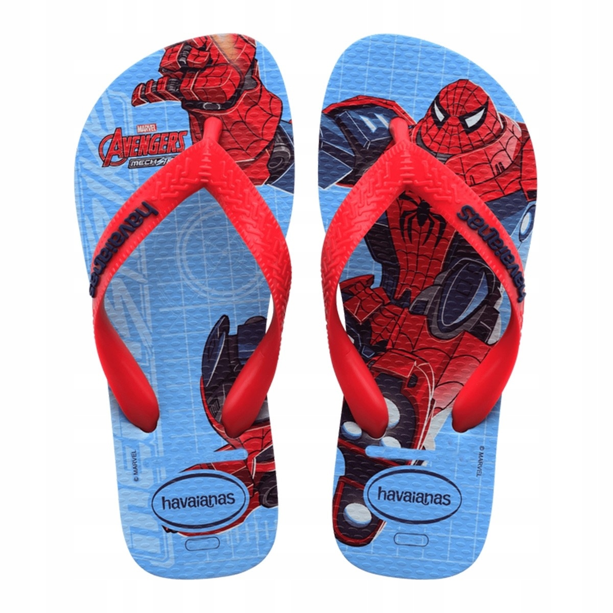 Japonki klapki kapcie basenowe dla chłopca SpiderMan rozmiar 27-28 lekkie