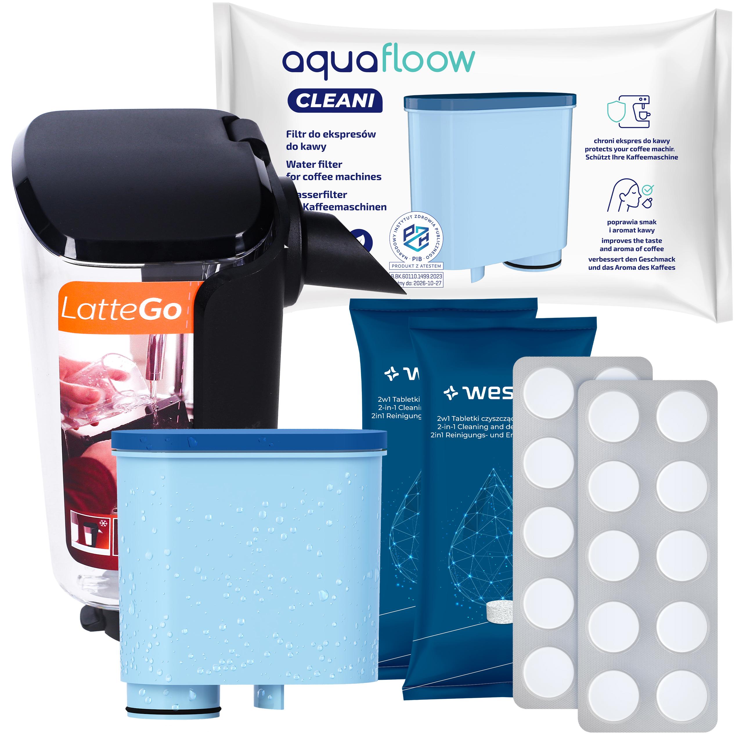 Zásobník na mléko Philips Saeco Latte Go sada pro kávovar, vodní filtr