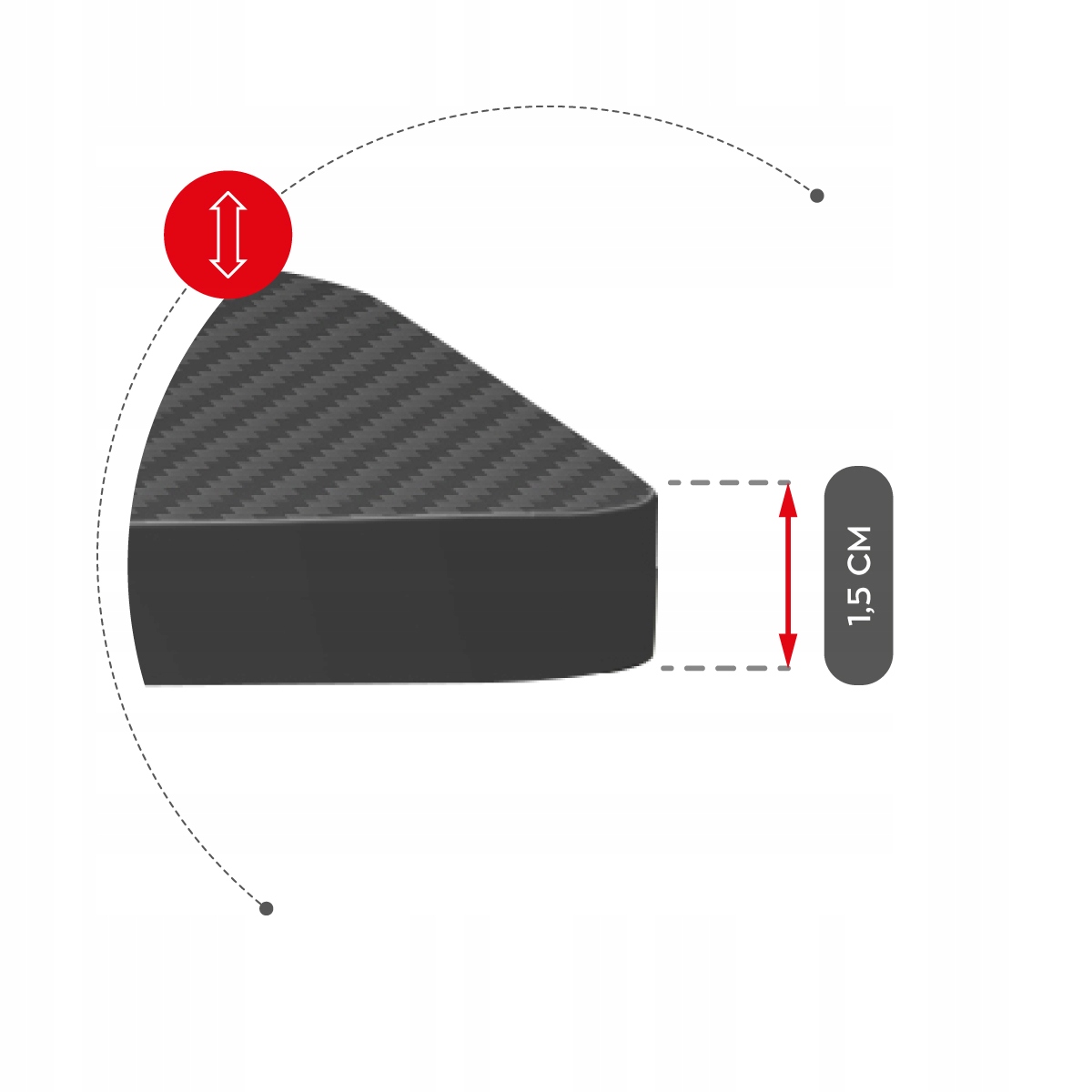Biurko Gamingowe Narożne Komputerowe Gracza Huzaro Hero 7.7 Black Szerokość mebla 160 cm