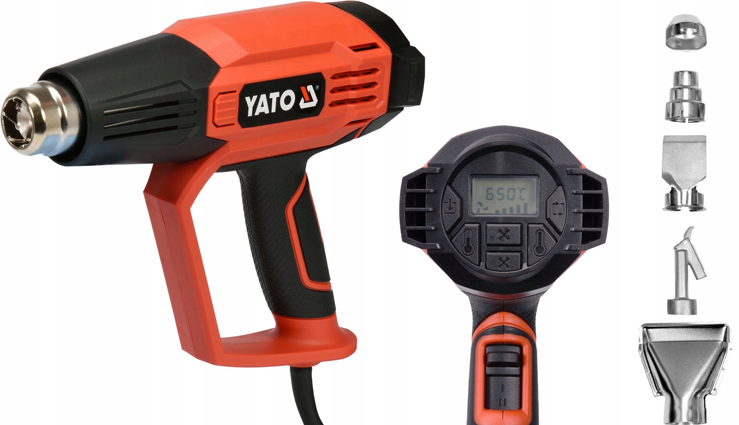 

Opalarka Elektryczna 1600W LCD Pamięć Ustawień