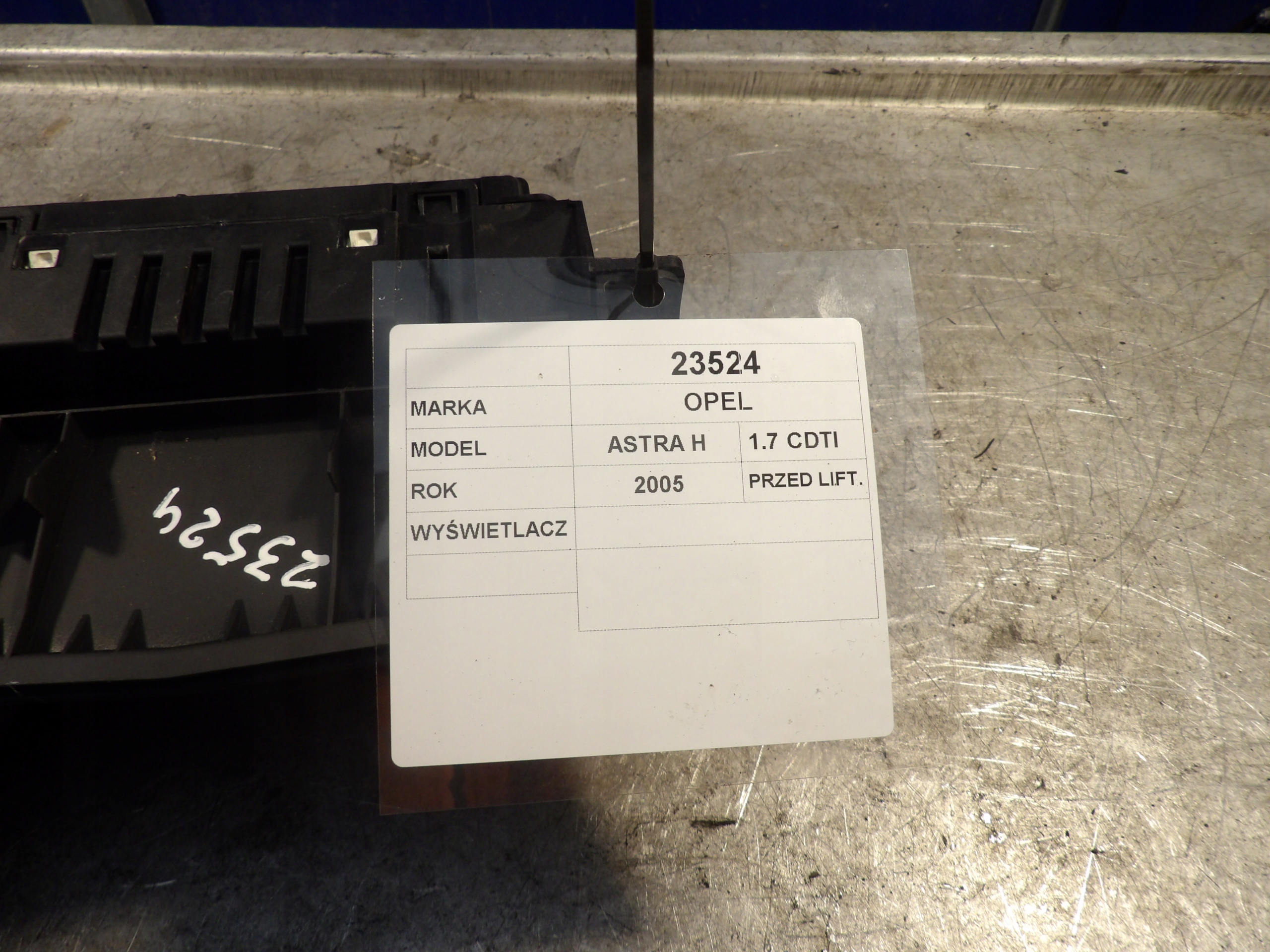 Opel Astra H display 13208089 317099190 1024871-00