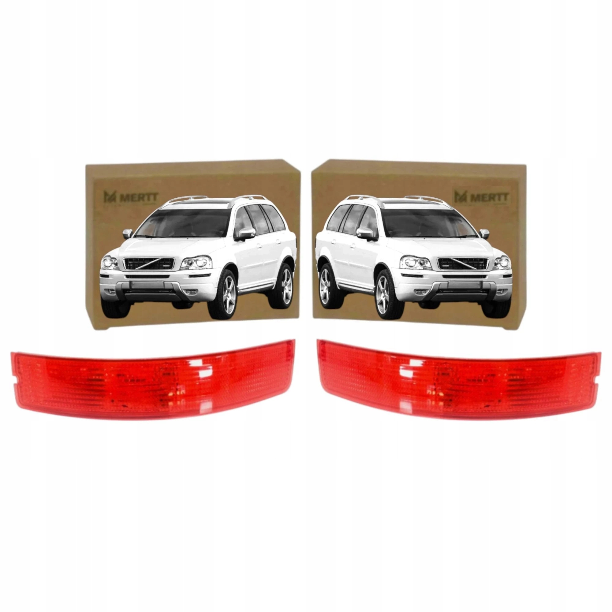 Volvo XC90 2006-2014 Nové Zadní Mlhové Světlomety Levé Spodní Sada