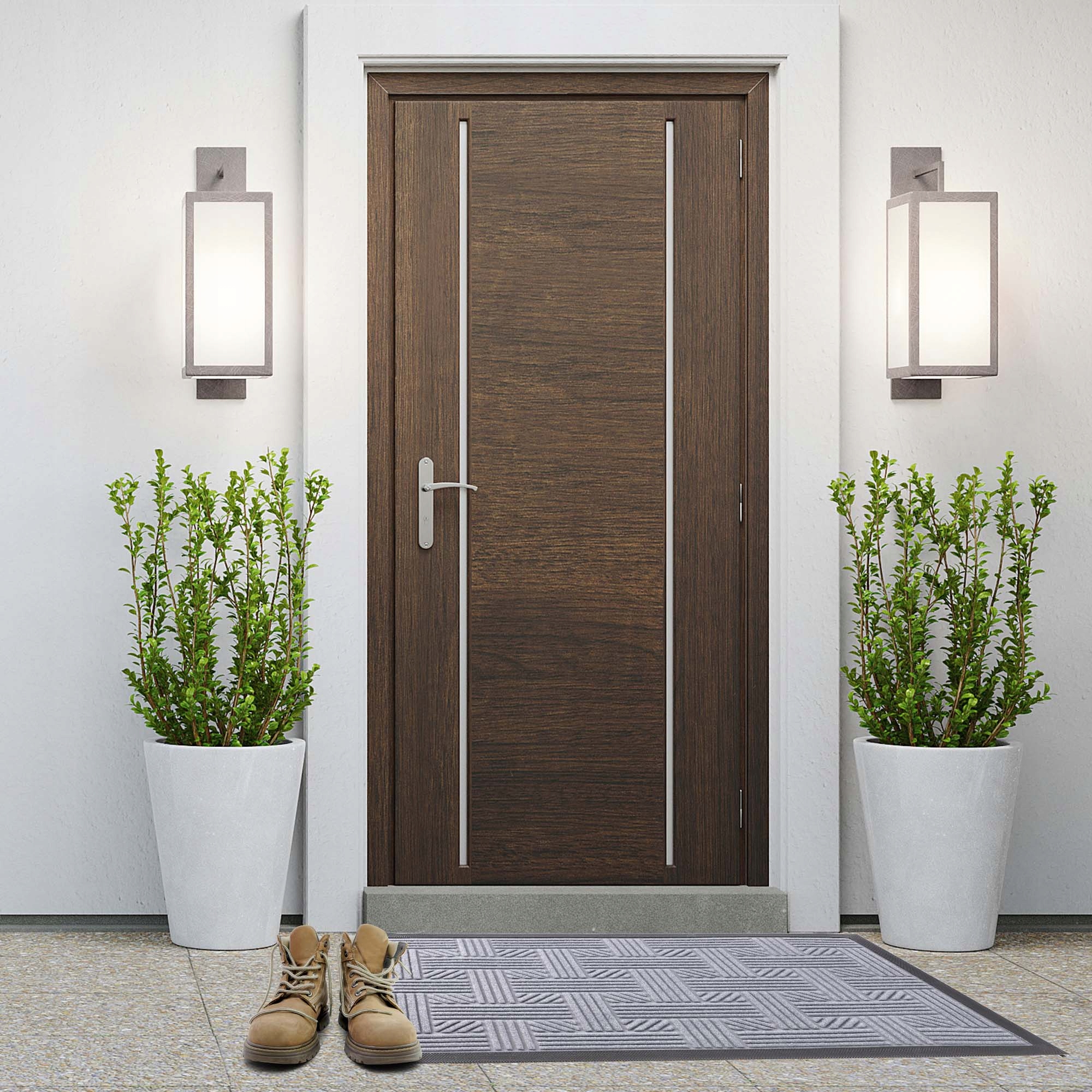 WYCIERACZKA POD DRZWI WEJŚCIOWA ZEWNĘTRZNA DO BUTÓW WEWNĘTRZNA GUMOWA 75x45 Stan opakowania oryginalne