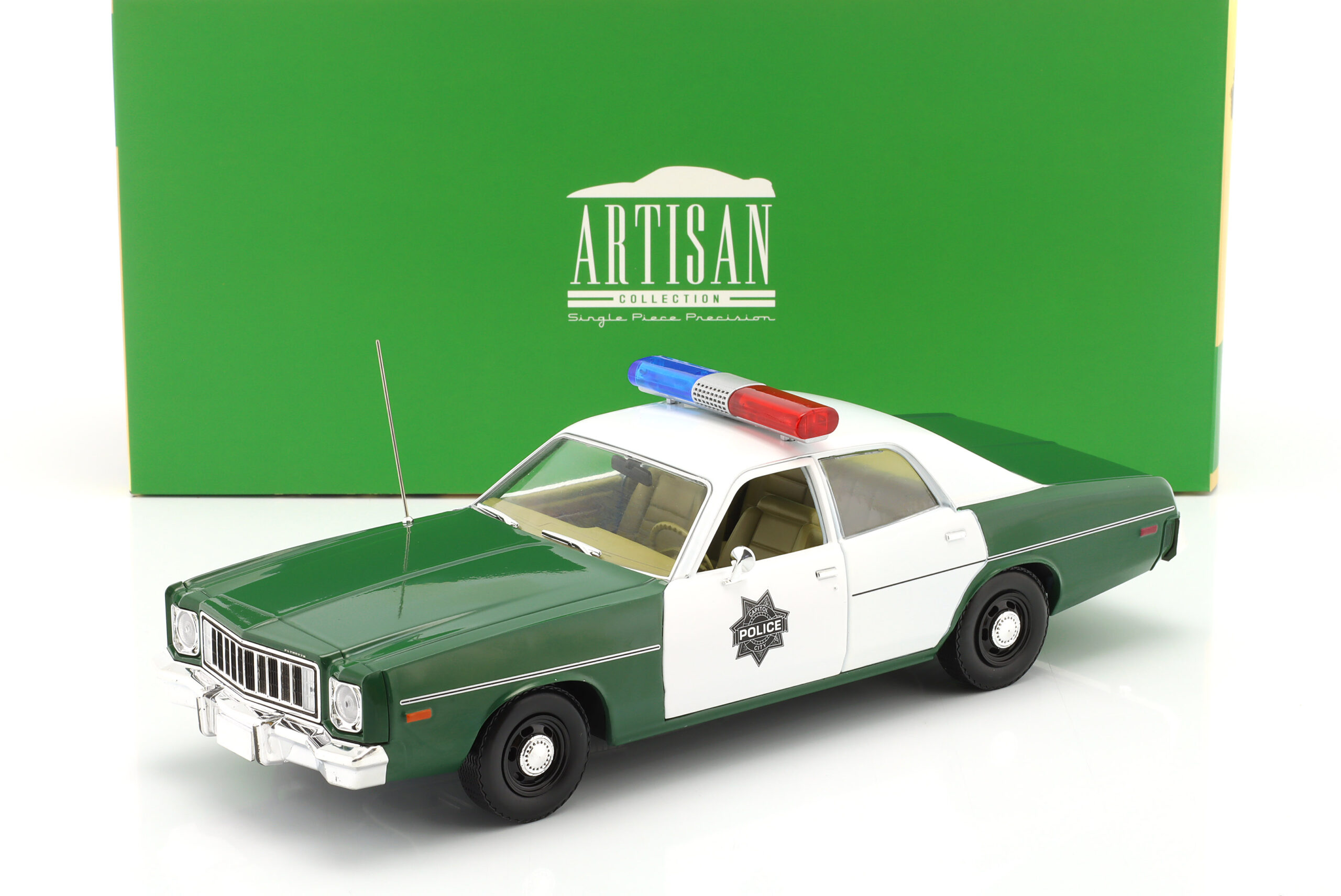 Greenlight Plymouth Fury Kapitolská policie 1975 1:18