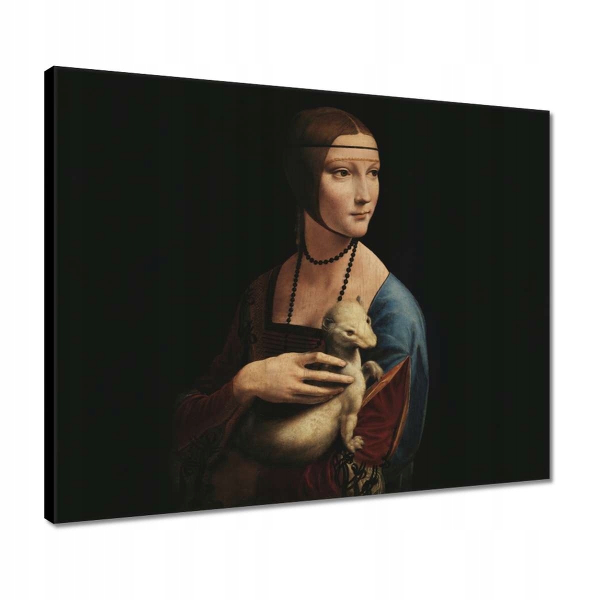 

Obrazy 50x40 Dama z łasiczką Gronostaj