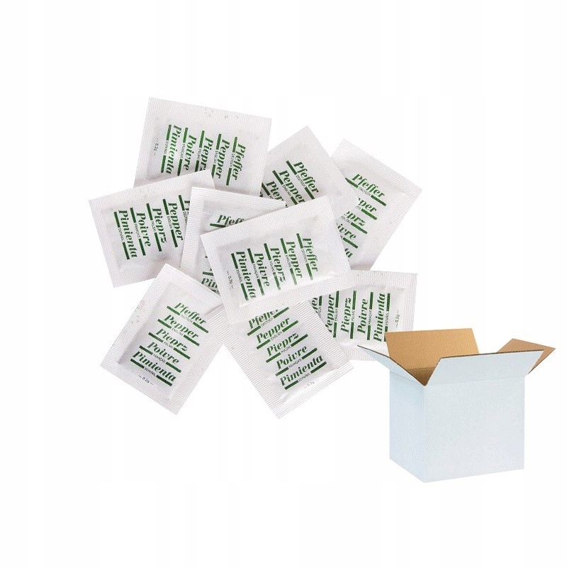 Levně Pepř v sáčcích 0,2g, 2000 ks