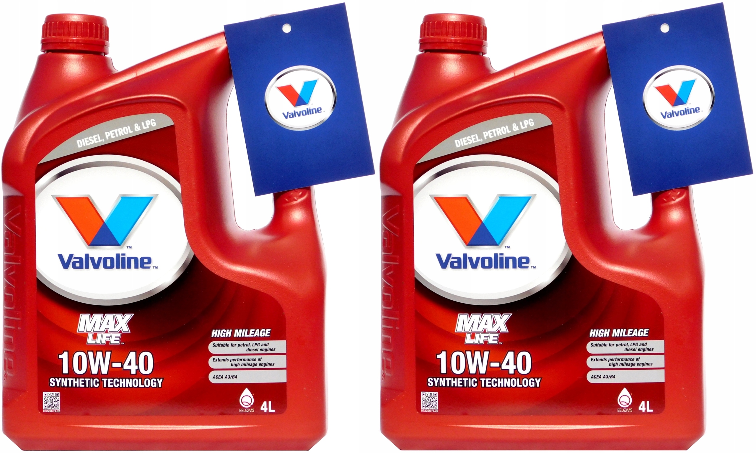 

Olej silnikowy Valvoline MaxLife 10W40 8L