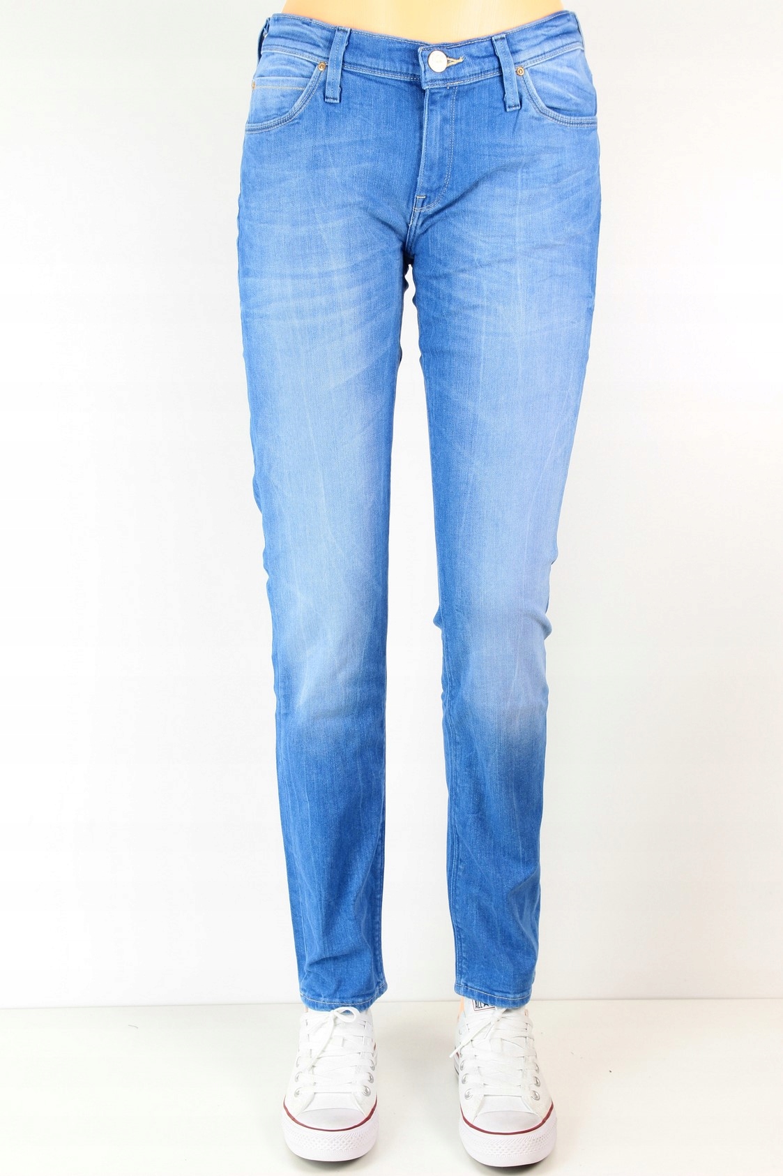 LEE JADE SLIM PROSTE SPODNIE JEANSY _ W30 L33 Płeć kobieta