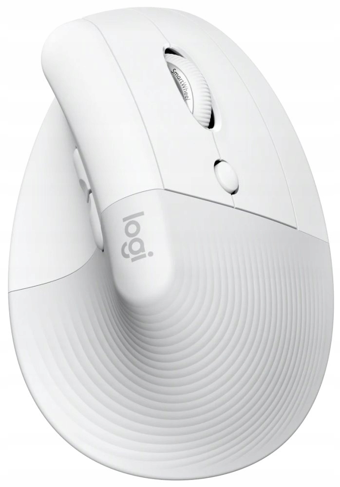 Logitech Lift Vertical Ergonomic Mouse White Vertikální myš, optická, 6