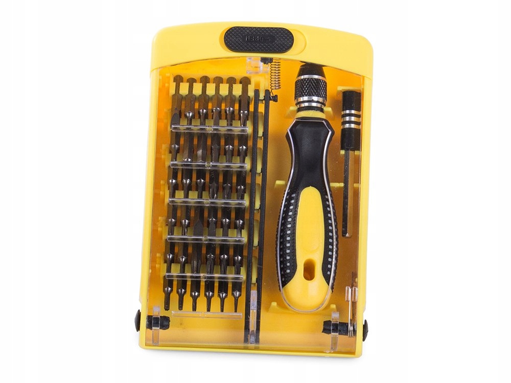 WKRĘTAKI PRECYZYJNE TORX ZESTAW ŚRUBOKRĘT ETUI 36 Liczba elementów zestawy