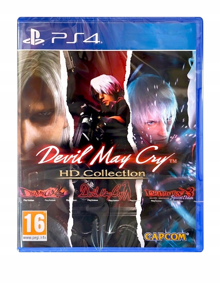 DEVIL MAY CRY HD COLLECTION / PS4 / PS5 / GRA NA PŁYCIE / NOWA W FOLII